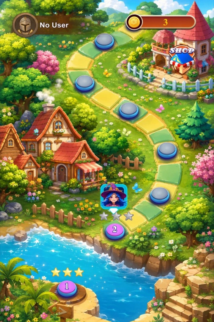 Witch cottage level